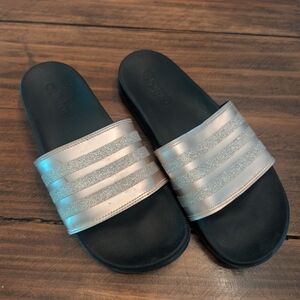 Adidas women's cloud foam slides